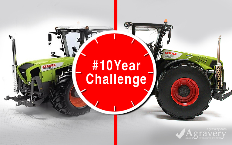 10 years challenge: трактори тоді і зараз